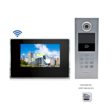 Bcomtech Hot Selling OEM IP/SIP Motion Detection Citofono with APP view for apartment door bell intercom